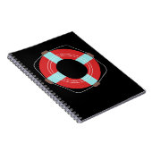 Life Preserver Water Swim Safety Lifeguard Notitieboek (Rechterzijde)