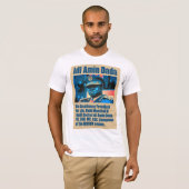 Life president Iddi Amin T-shirt (Voorkant volledig)