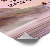 Life Quote Beach Photography Poster (Hoek)