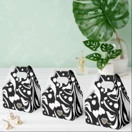 Life Quote Black Favor Box van Adiela Akoo Bedankdoosjes