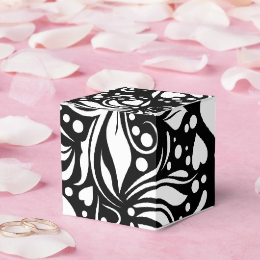 Life Quote Black Favor Box van Adiela Akoo Bedankdoosjes (Huwelijk)