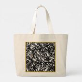 Life Quote Black Jumbo Tas - Adiela Akoo (Achterkant)