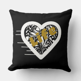 Life Quote Black Sierkussen van Poet Adiela Akoo