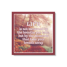 Life Quote canvas print