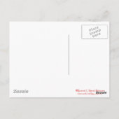 Life Quote gelukskoekje Briefkaart (Achterkant)