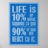 LIFE QUOTE poster (Voorkant)