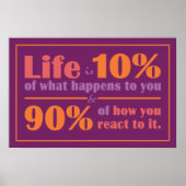 LIFE QUOTE-poster Poster (Voorkant)