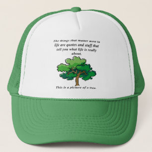 Life Quotes Funny Ball Pet Trucker Hat