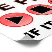 Life Remote Funny Poster (Hoek)