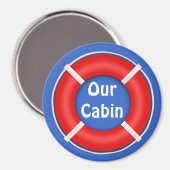 Life Ring Bright Stateroom Door Marker Magneet (Voorkant / Achterkant)