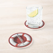 LIfe Ring-Onderzetters Zandsteen Onderzetter (Zijkant)