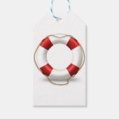Life Ring Preserver Cadeaulabel (Voorkant)