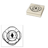  Life Ring Rubber Art Stamp Rubberstempel (Gestempeld)