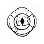  Life Ring Rubber Art Stamp Rubberstempel (Afrduk)