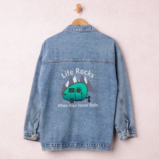 Life Rocks Camper Denim Jacket (Hangar)