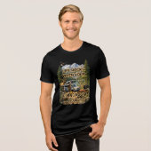 Life Rocks When Your Living Room Rolls Adventure Tri-Blend Shirt (Voorkant volledig)