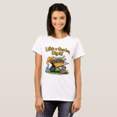 Life’s a Garden Dig It – Funny Gardening Quote T-shirt (Voorkant volledig)