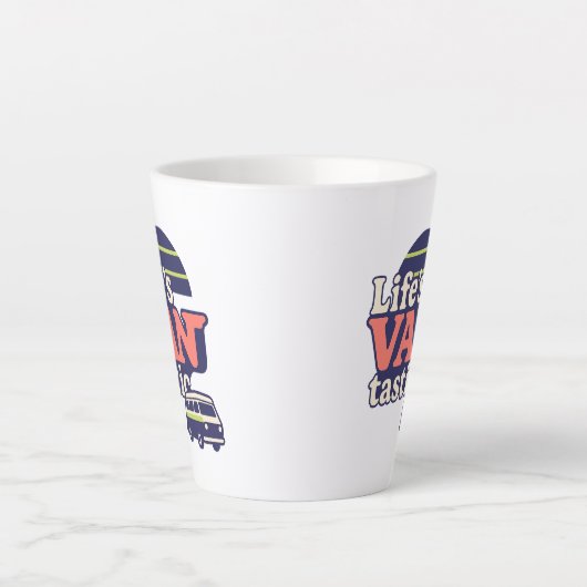 Life’s VANtastic 2025 Trend Palette Latte Mok (Voorkant)