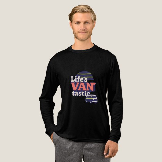 Life’s VANtastic 2025 Trend Palette Tri-Blend Shirt (Voorkant)