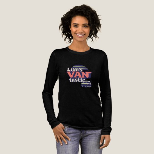 Life’s VANtastic 2025 Trend Palette Tri-Blend Shirt (Voorkant)