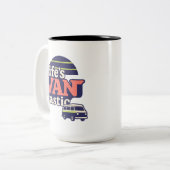 Life’s VANtastic 2025 Trend Palette Tweekleurige Koffiemok (Voorkant links)