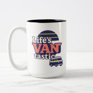Life’s VANtastic 2025 Trend Palette Tweekleurige Koffiemok