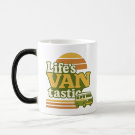 Life’s VANtastic Retro 70s Van Graphic Magische Mok