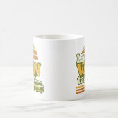 Life’s VANtastic Retro 70s Van Graphic Magische Mok (Center)