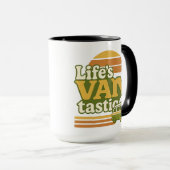 Life’s VANtastic Retro 70s Van Graphic Mok (Voorkant rechts)