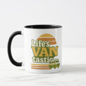 Life’s VANtastic Retro 70s Van Graphic Mok (Links)