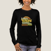 Life’s VANtastic Retro 70s Van Graphic Tri-Blend Shirt (Voorkant)