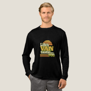 Life’s VANtastic Retro 70s Van Graphic Tri-Blend Shirt