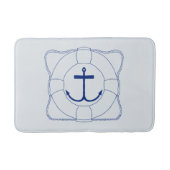 Life Saver/Anchor Bath Mat (Donkere afdruk) (Voorkant)