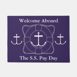 Life Saver & Anchor Deuren Mat (Lite Print)