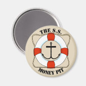 Life Saver & Anchor Magnet (Voorkant / Achterkant)