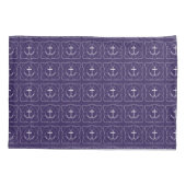 Life Saver/Anchor Pillow Hoesje (Lite Print) Kussensloop (Achterkant)