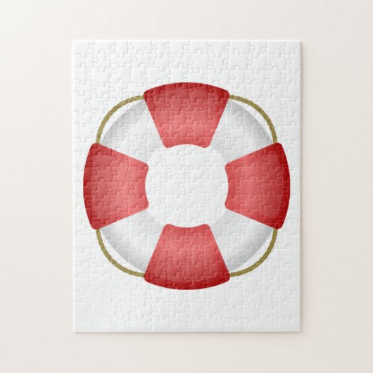 Life Saver Personal Flotation Device Legpuzzel (Verticaal)