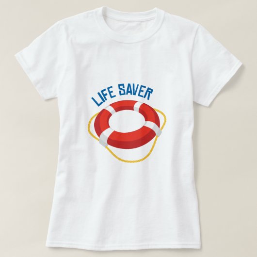 Life Saver T-shirt (Design voorkant)