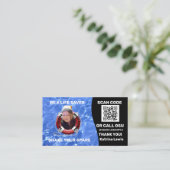 Life Saver-Visitekaartje Visitekaartje (Staand voorkant)