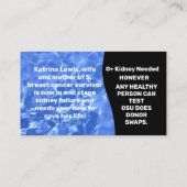 Life Saver-Visitekaartje Visitekaartje (Achterkant)