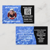 Life Saver-Visitekaartje Visitekaartje (Voorkant / Achterkant)