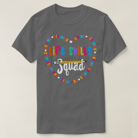 Life Skills Squad, Team Be Kind School Life Skills T-shirt (Design voorkant)