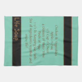 Life Soup Kitchen Towel-Double Stripe Theedoek (Horizontaal)