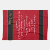 Life Soup Kitchen Towel-Double Stripe Theedoek (Horizontaal)