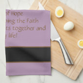 Life Soup Kitchen Towel-Double Stripe Theedoek (Quarter Fold)