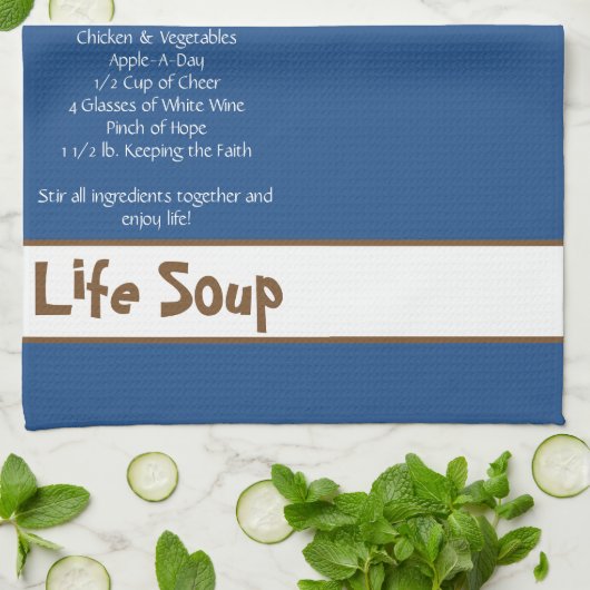 Life Soup Kitchen Towels Theedoek (Gevouwen)