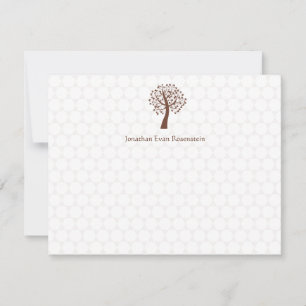 Life Star van David Bar-Bat Mitzvah-Bedankt Notitiekaartje