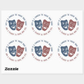 LIFE-stickers Ronde Sticker (Vel)