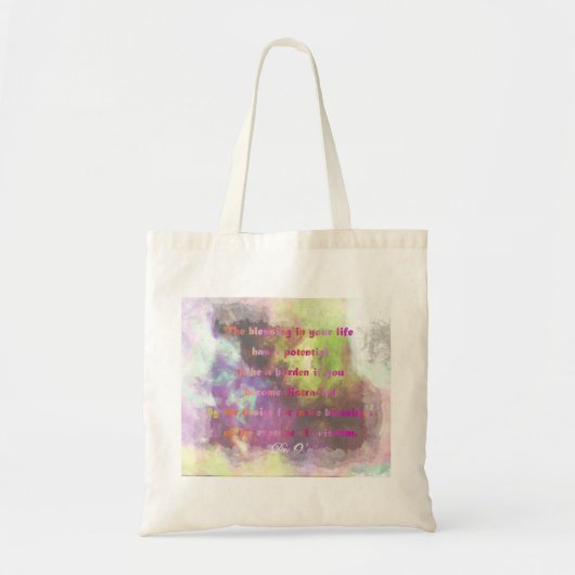 Life-Tas Tote Bag (Voorkant)