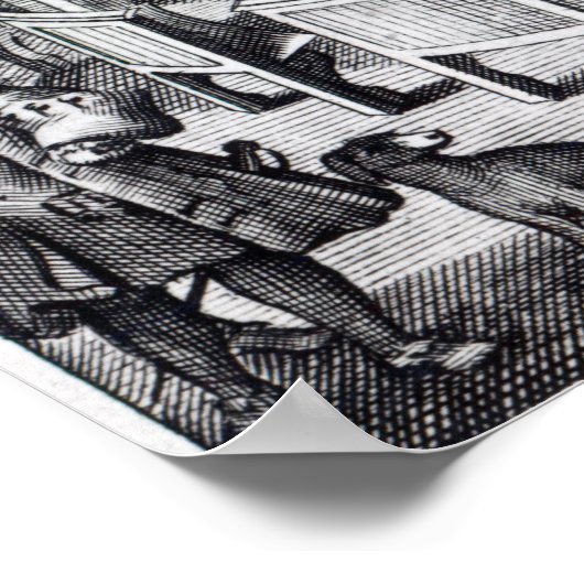 Life-tekenklasse, 1739 poster (Hoek)